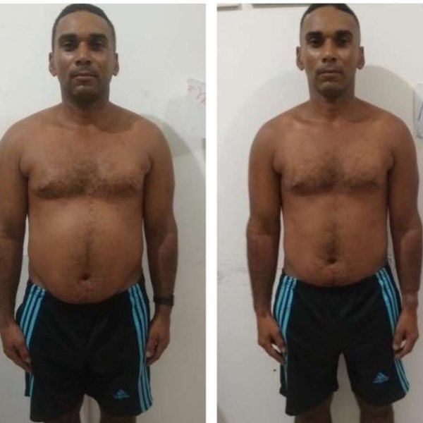 Antes e depois