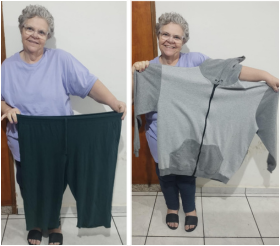 Antes e depois
