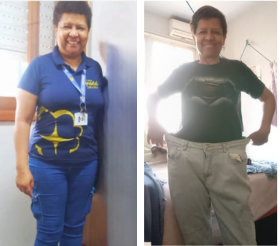 Antes e depois