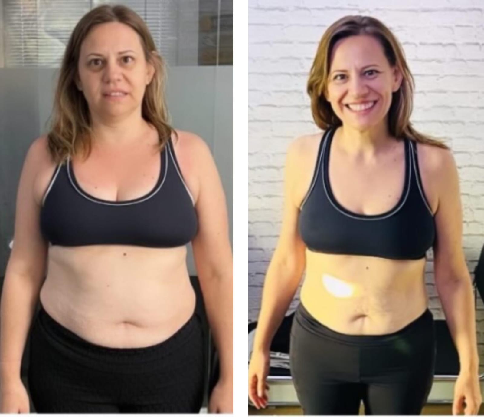 Antes e depois